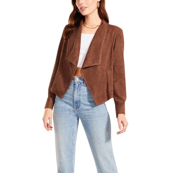 NWT- BB Dakota Steve Madden Suede Brown Jacket - Picture 4 of 4